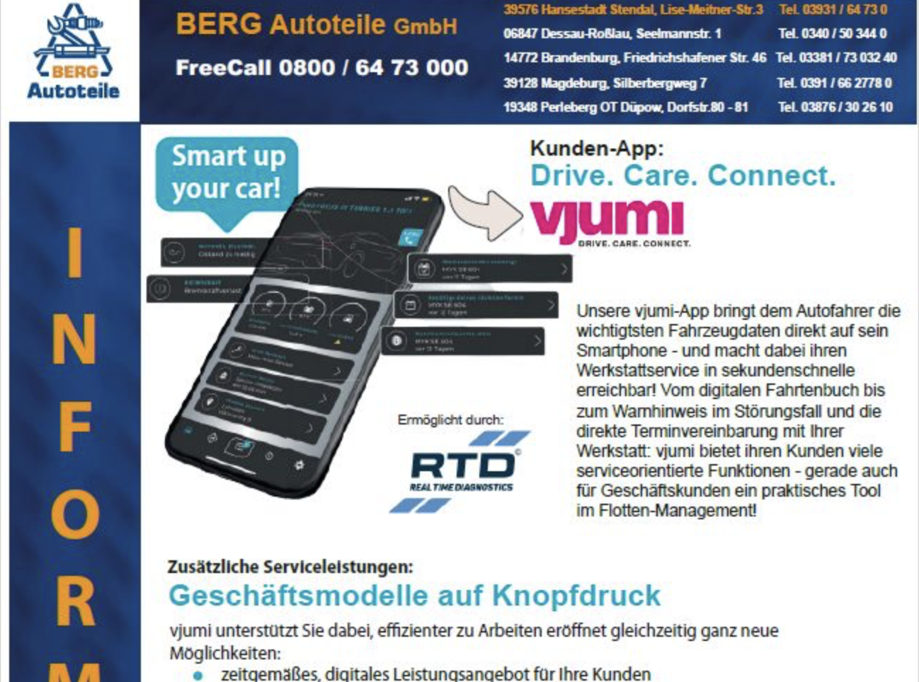 Vjumi Informationen
