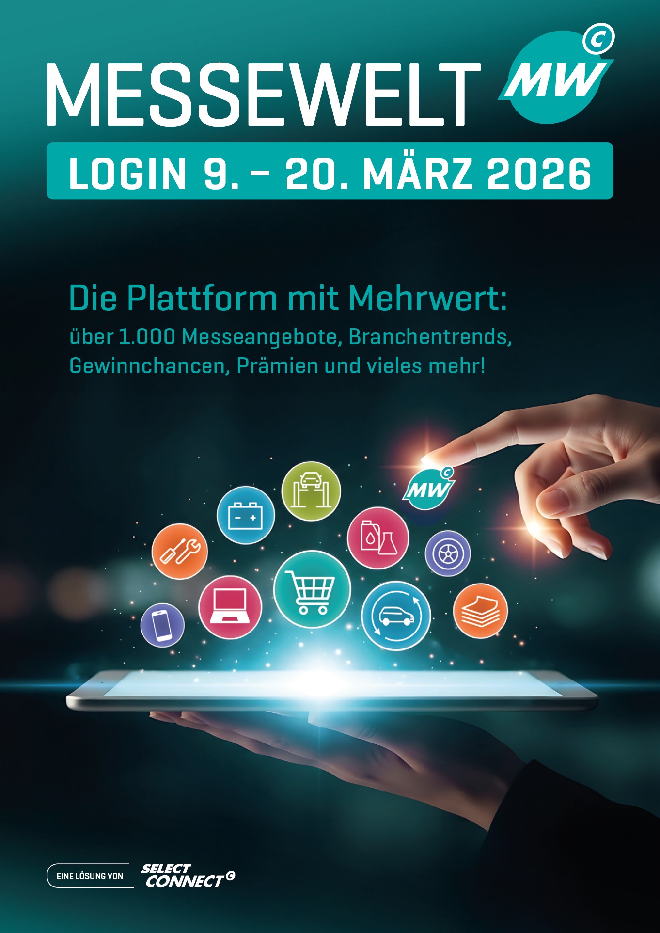Messewelt 2026: Digitale Messe mit über 1.000 Angeboten